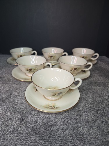 Lenox pine tea cups - pine,
